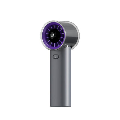 Portable Mini Handheld Fan 100 Speed Settings,Powerful Turbo Mini Fan，6H Max Cooling Time, Powerful Airflow, LED Digital Display, Pocket Rechargeable Personal Small Travel Gifts for Women Men